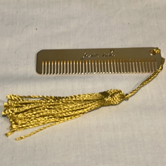 Judith Lieber, Gray snakeskin purse. Comb and mirror, mirror bag, dust bag - Picture 14 of 16